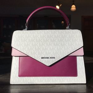 Purple Ludlow Medium Th Satchel Garnet Multi MICHAEL KORS